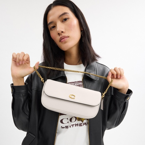 Coach Brook Flap Chain Bag - Picture 2 of 3